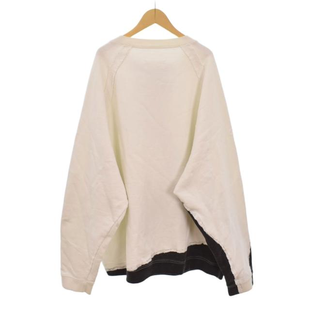 【中古】メゾンマルジェラ 10 Maison Margiela 10 19AW プリント オーバーサイズ スウェット トレーナー S50GU0099_1