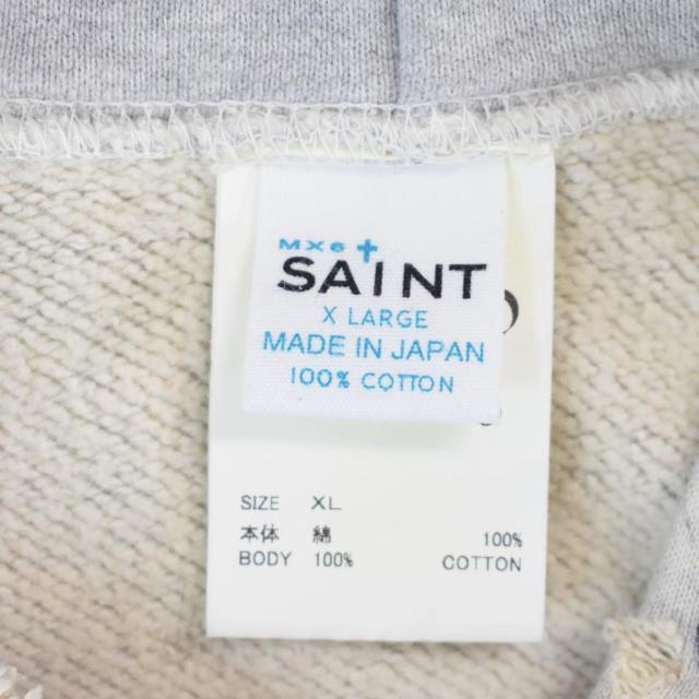 【中古】セントマイケル SAINTMICHAEL Dr.Woo 25SS DW_HOODIE パーカー フーディー ダメージ加工 XL SM-HR8-0000-C42_2