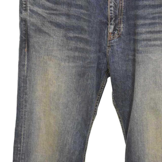 【中古】バレンシアガ BALENCIAGA 24SS レイヤード デニムパンツ ジーンズ XL 青 ブルー 814224 ☆AA★ メンズ_4