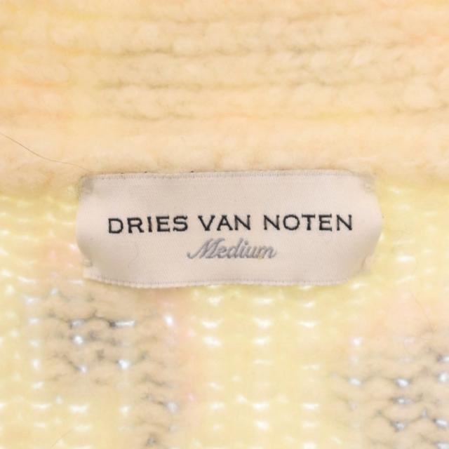 【中古】ドリスヴァンノッテン DRIES VAN NOTEN 22AW ウールカシミヤ レオパード柄 ニット カーディガン M_2