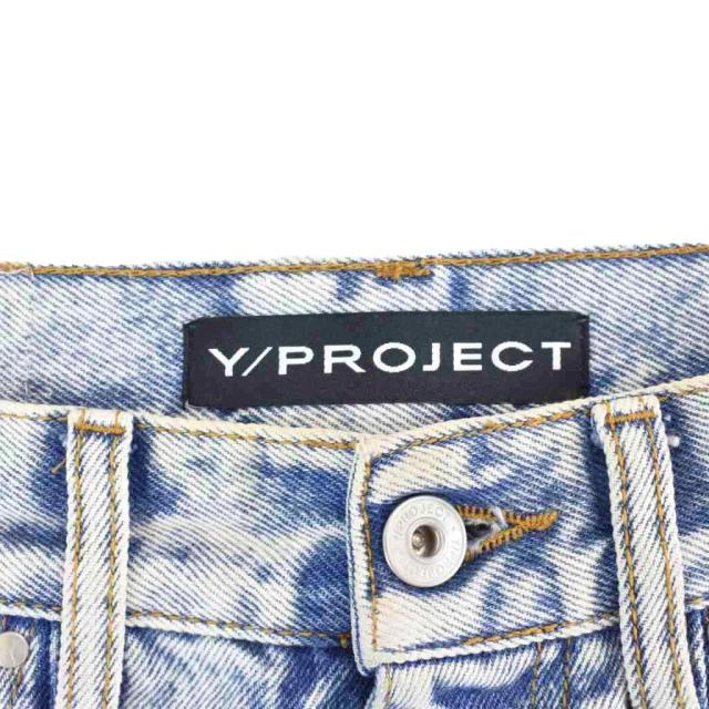 【中古】ワイプロジェクト Y/PROJECT カウボーイ デニムパンツ ウエスタン 2way 28 青 ブルー ☆AA★ メンズ_2