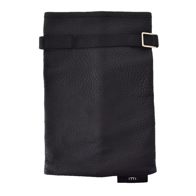 【中古】ITTI イッチ ANNIE SMALL RICE BAG アニー スモール ライス バッグ レザー 無地 黒 ブラック メンズ