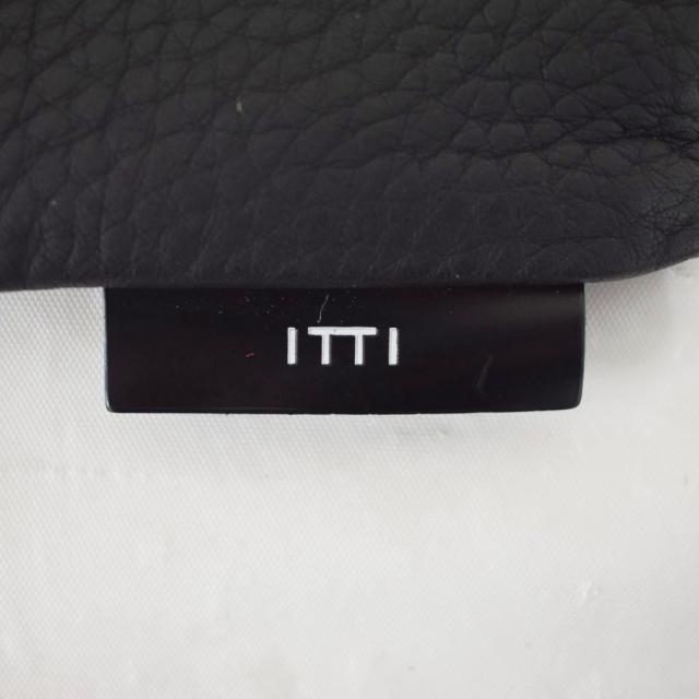 【中古】ITTI イッチ ANNIE SMALL RICE BAG アニー スモール ライス バッグ レザー 無地 黒 ブラック メンズ_2