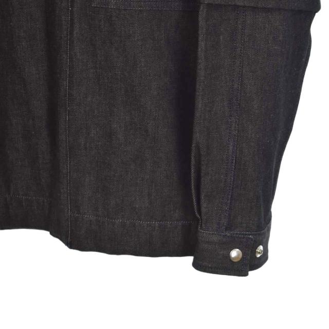 【中古】オーエーエムシー OAMC 23AW Sierra Denim Shirt シエラデニムシャツ ジャケット XS グレー 23A28OAU12_4