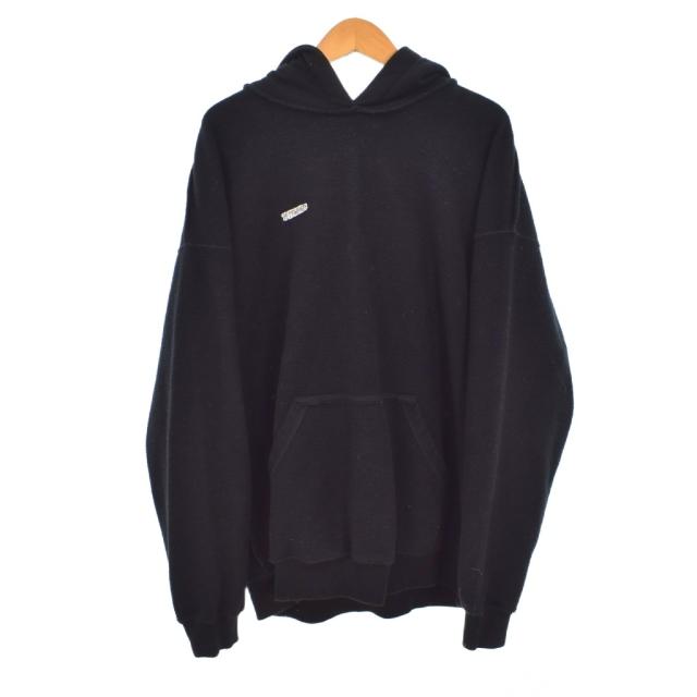 【中古】ヴェトモン ベトモン VETEMENTS Inside Out Oversize Sweat Hoodie バックパッチフーディ WAH19TR107