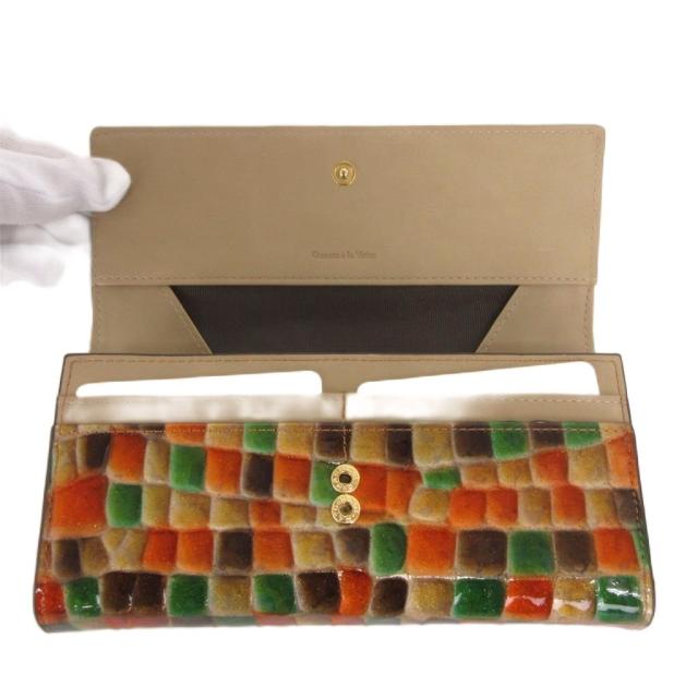 中古】クエスタ エ ラ ヴォイス Questa e la Voice 美品 長財布