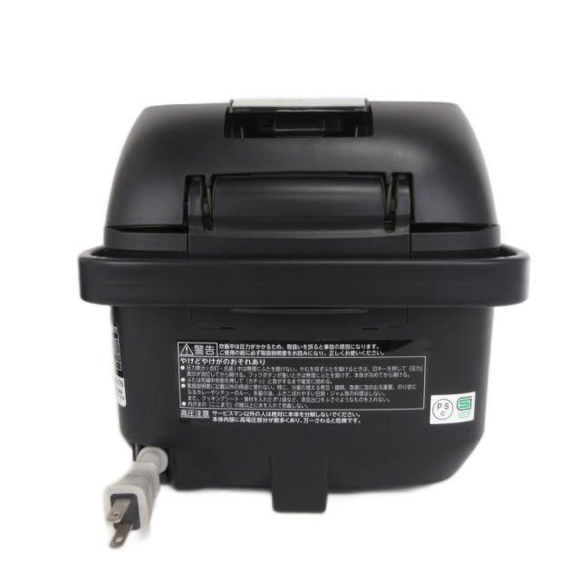 中古】東芝 TOSHIBA 炊飯器 圧力IH ジャー炊飯器 RC-6PXR 3.5合 黒