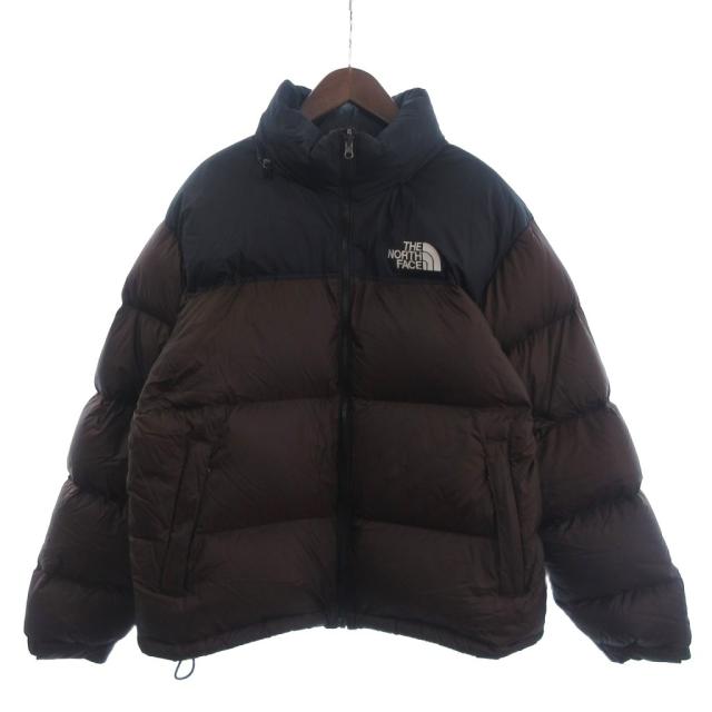 【中古】ザノースフェイス 1996 RETRO NUPTSE JACKET ヌプシ ダウンジャケット ジップアップ NF0A3C8D L 茶