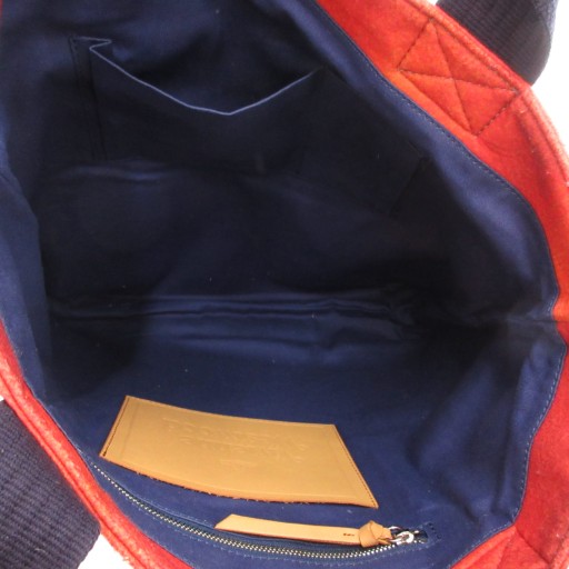 【中古】ヴィヴィアンウエストウッド トートバッグ オレンジ 橙色 メッセージプリント グラフィックプリント 中古】ヴィヴィアンウエストウッド トートバッグ オレンジ 橙色