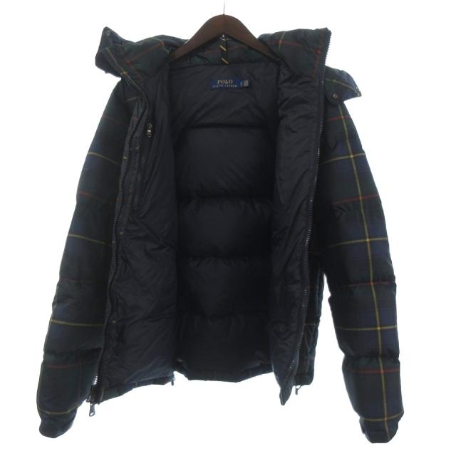 中古】ポロ ラルフローレン ダウンジャケット フード付き 2WAY