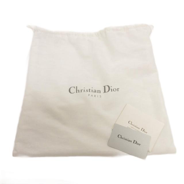 ディオール　サドル　アクセサリーポーチ　トロッター　美品 DIOR】ディオール トロッター サドル メイクポーチ (Dior/ポーチ