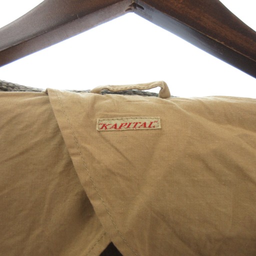 中古】キャピタル kapital ジャケット コート ダブルブレスト 長袖 XS
