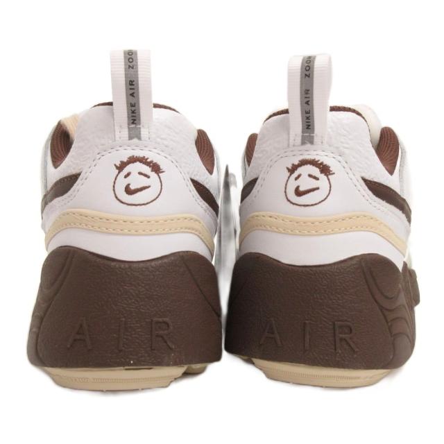 【中古】未使用品 ナイキ トラヴィス スコット ズーム フィールド ジャックス スニーカー HQ3073-100 26.5cm 茶 白