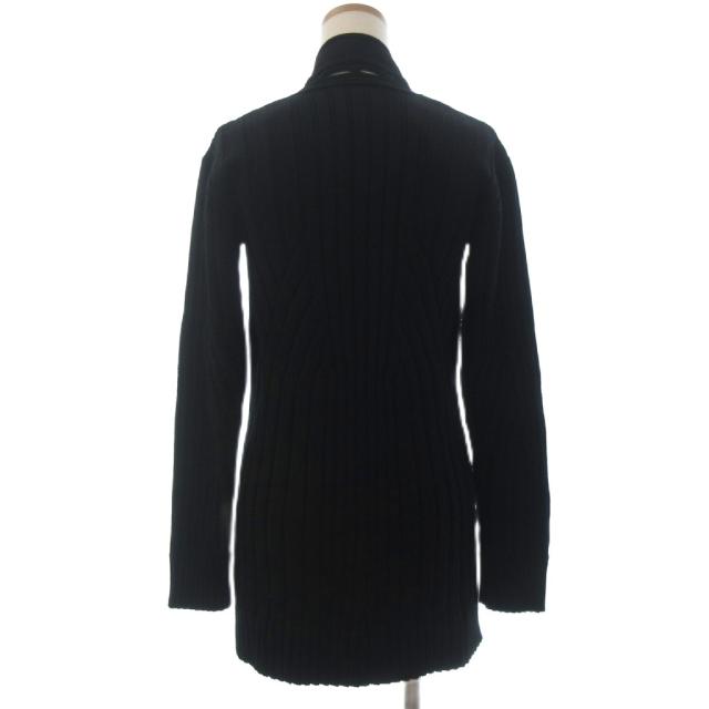 【中古】ジバンシィ GIVENCHY 美品 カーディガン ニット Vネック 長袖 XS 黒 ブラック ■GY14 レディース_2
