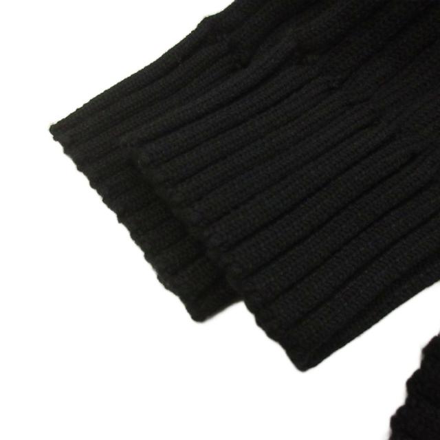 【中古】ジバンシィ GIVENCHY 美品 カーディガン ニット Vネック 長袖 XS 黒 ブラック ■GY14 レディース_4