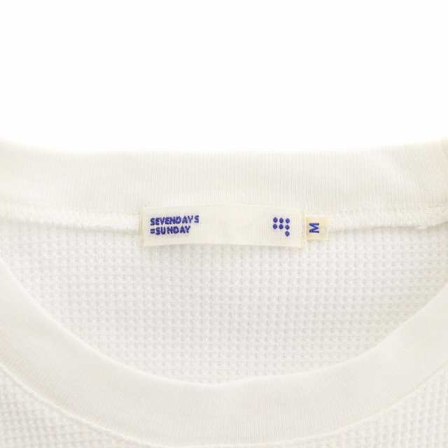 Tシャツ（M） セブンデイズサンデイ ホワイト 白 - Tシャツ