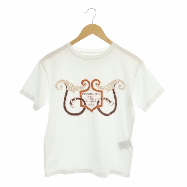 中古】エルメス HERMES L'INSTRVCTION DV ROY Tシャツ カットソー 半袖