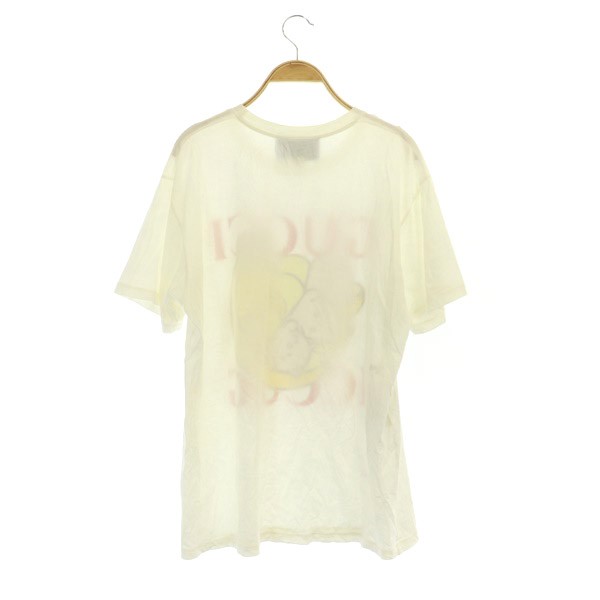 中古】グッチ GUCCI ばなにゃ Tシャツ カットソー 半袖 プリント