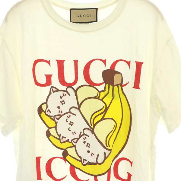 最新コレックション GUCCI Tシャツ 白 - トップス