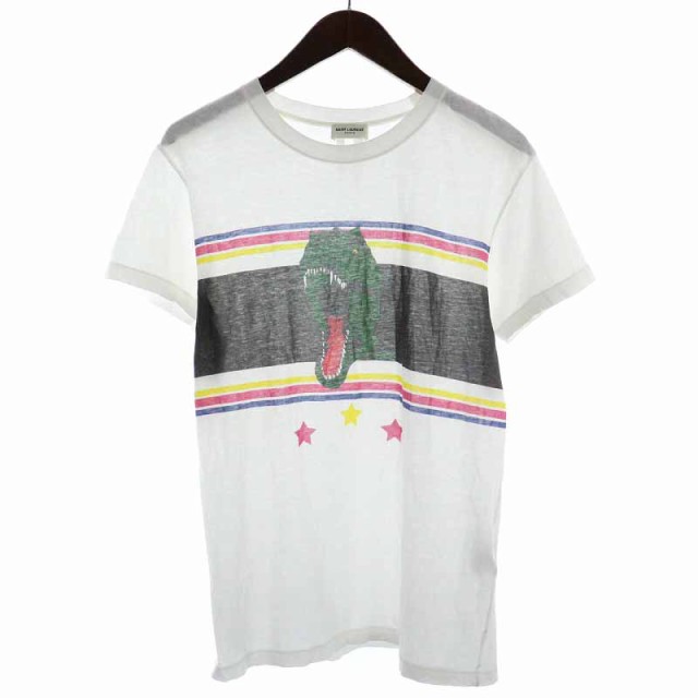 中古】サンローラン パリ SAINT LAURENT PARIS 17SS T-Rex Graphic