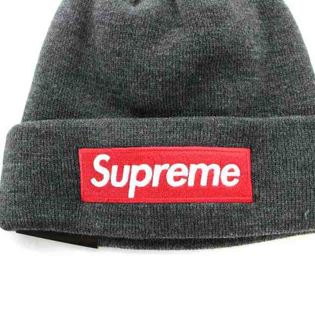 中古】シュプリーム SUPREME New Era BOX Logo Beanie ビーニー ニット