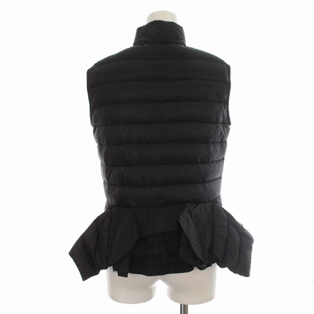 中古】モンクレール MONCLER sacai SENA フリル ダウンベスト アウター