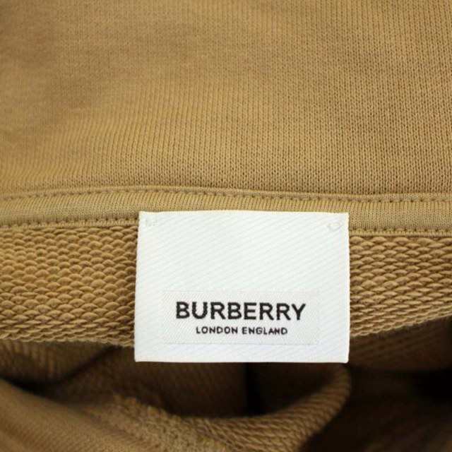 【中古】バーバリー BURBERRY 20-21AW ホースフェリープリントオーバーサイズフーディーパーカー スウェット 長袖 プルオーバー  XS｜au PAY マーケット