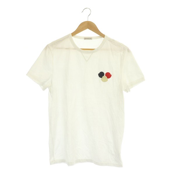 中古】モンクレール MONCLER MAGLIA T-SHIRT マリア Tシャツ 半袖 ロゴ