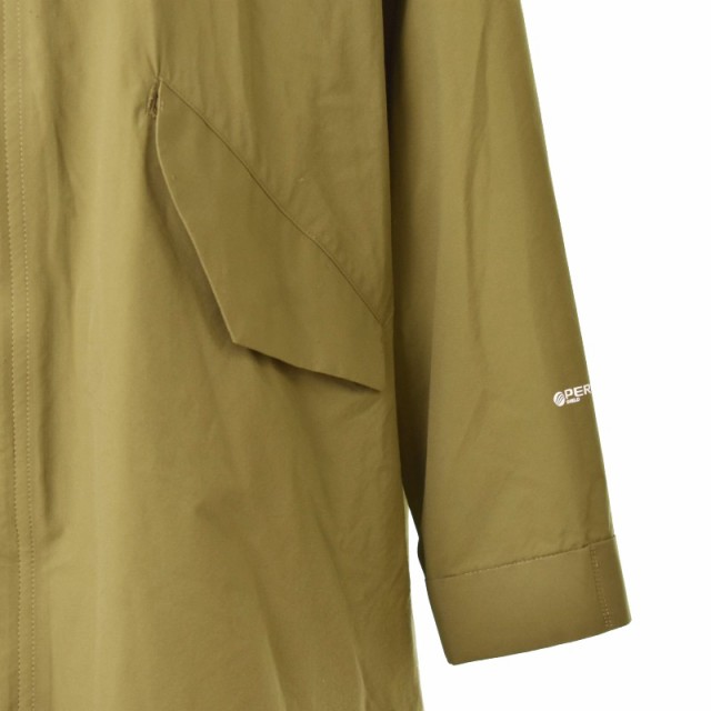 【中古】ハイク HYKE 21SS PERTEX MILITARY COAT バーテックス ミリタリーコート ロング ナイロン M カーキ  211-27028｜au PAY マーケット