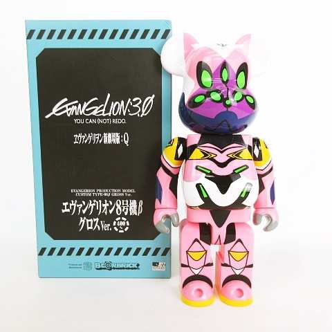 中古】BE@RBRICK × EVANGELION エヴァンゲリオン8号機 βグロス Ver ...