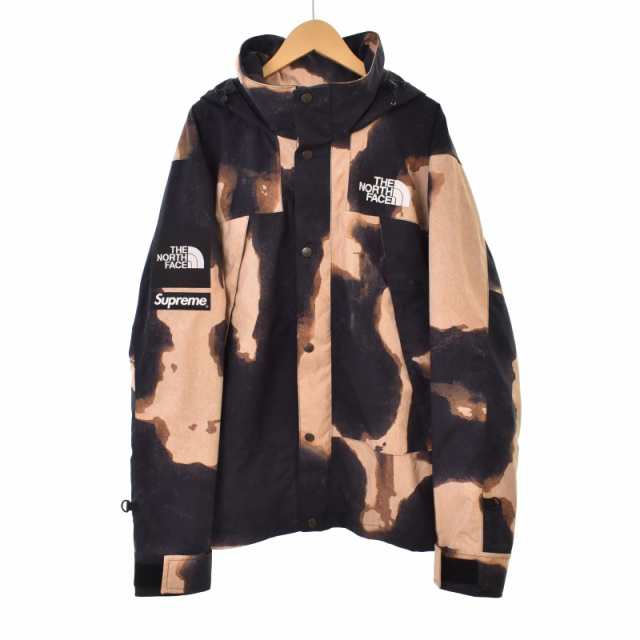 中古】シュプリーム ザノースフェイス 21AW Bleached Denim Print