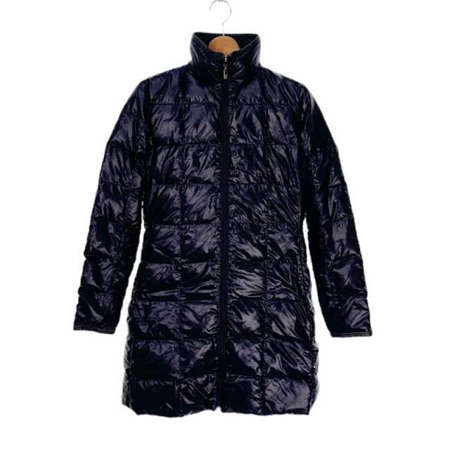 中古】モンクレール MONCLER 茶タグ リバーシブルダウンコート ロング