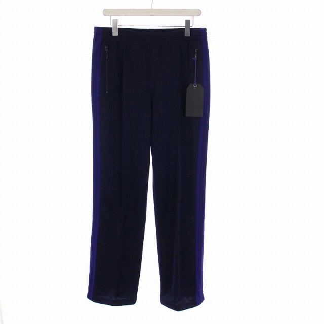 中古】未使用品 Needles 23AW TRACK PANT POLY SMOOTH トラックパンツ