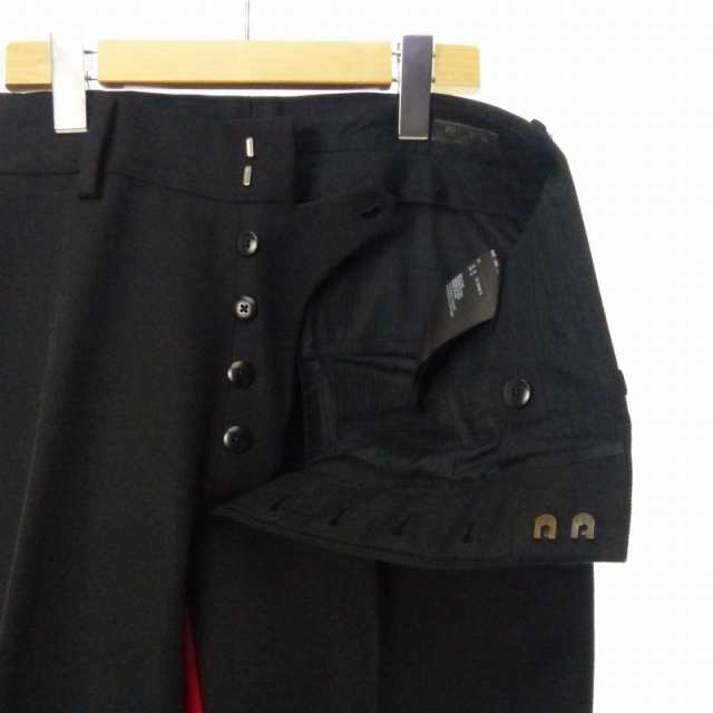 中古】プラダ PRADA 16AW 切替え スラックス パンツ センタープレス 48 ブラック 黒 UPA109 S162 1L88 メンズの通販はau  PAY マーケット - ブランド古着のベクトル | au PAY マーケット－通販サイト