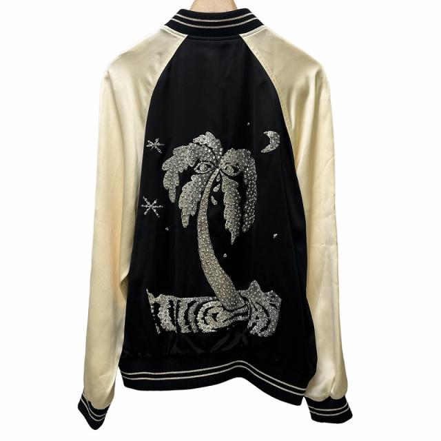 中古】未使用品 セリーヌ CELINE 22SS TEDDY スカジャン ブルゾン ヤシ