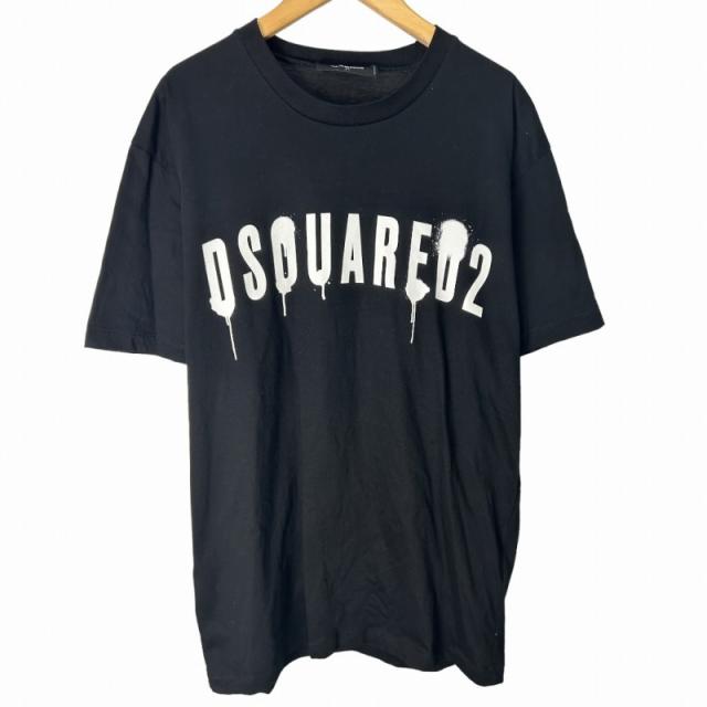 【中古】ディースクエアード DSQUARED2 COOL T-SHIRT S74GD0962 S23009 黒 ブラック 半袖 Tシャツ XL メンズの通販は 8,500円