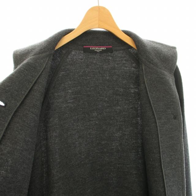 jin、レオナ−ル黒 ノーカラージャケット 13号 レオナ−ル黒 ノーカラージャケット 13号 jin、レオナ−ル黒 ノーカラー