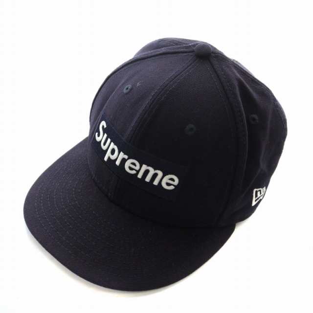 Supreme 黒 ベースボールキャップ