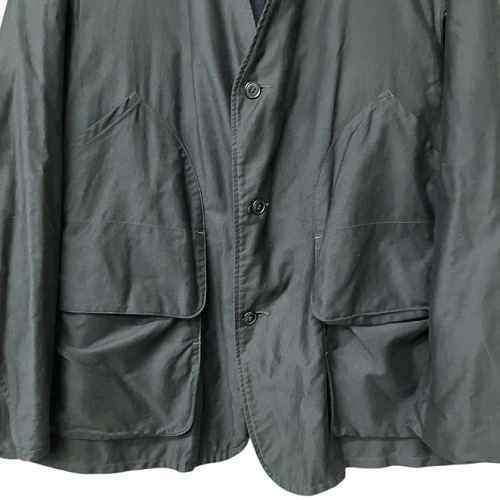 中古】コモリ COMOLI 21SS COTTON SATIN HUNTING JACKET コットン