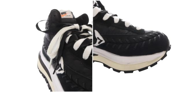 【中古】ナイキ NIKE Jean-Paul Gaultier × sacai ヴェイパー ワッフル 黒 スニーカー US6.5 DH9186-001 /YO16_6