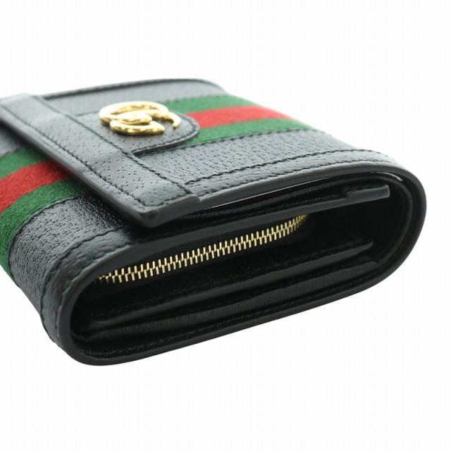 GUCCI GGマーモント オフィディア 二つ折り財布