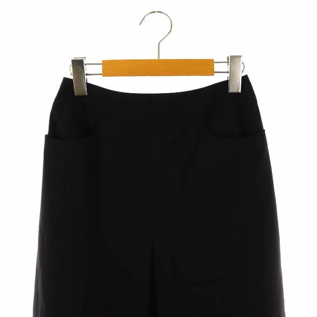 中古】シャネル CHANEL ウール ココボタン 台形カート バックボタン 36