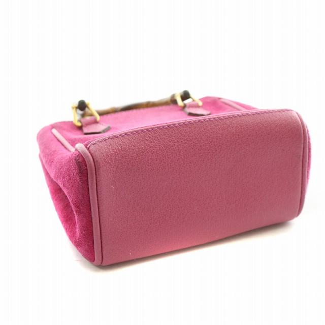 中古】グッチ GUCCI 2WAY ハンドバッグ ショルダーバッグ スエード