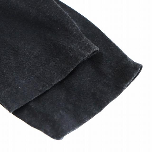 中古】キッス KISS 80S Tシャツ カットソー 7分袖 S 白 ホワイト 黒