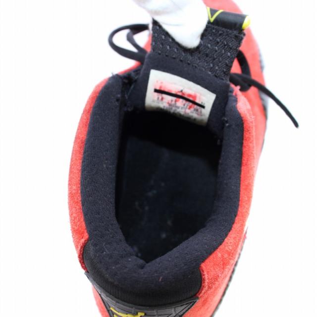 【中古】ナイキ 2014年製 Air Jordan 14 Retro Challenge Red Ferrari スニーカー US8.5 26.5cm 赤 654459-670 メンズ