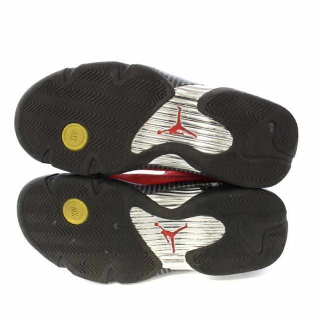 【中古】ナイキ 2014年製 Air Jordan 14 Retro Challenge Red Ferrari スニーカー US8.5 26.5cm 赤 654459-670 メンズ