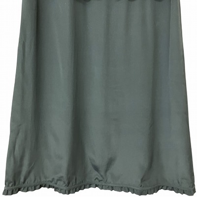 中古】マルニ MARNI シルク混 フリル ワンピース ノースリーブ 黒