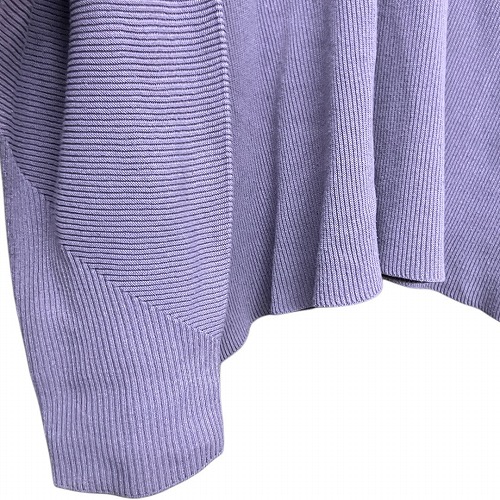 【中古】オムプリッセイッセイミヤケ HOMME PLISSE ISSEY MIYAKE 25SS BASIC KNIT SWEATER 薄紫 Free HP51KN215_5