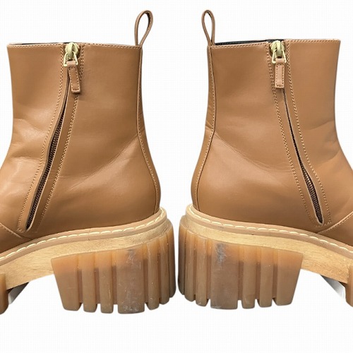 Stella McCartney ステラマッカートニーキャメル サイドゴアブーツ