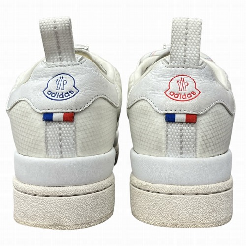 【中古】モンクレール MONCLER × adidas アディダス CAMPAS キャンパス スニーカー 白 23.5cm IG7865 ■GY41